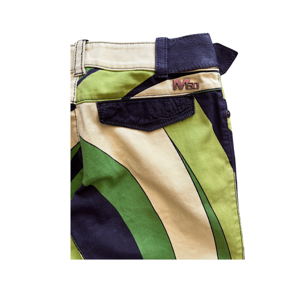 Image of MISS SIXTY LIME CAPRI PANTS