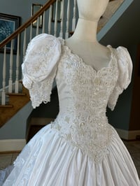 Image 9 of 1980s Tiered Pearl Dress