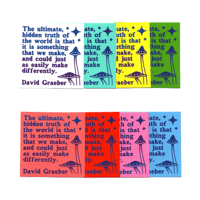 Image 2 of DAVID GRAEBER QUOTE STICKER