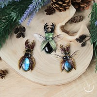 Image 4 of Stag Beetle necklace 