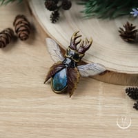 Image 6 of Stag Beetle necklace 