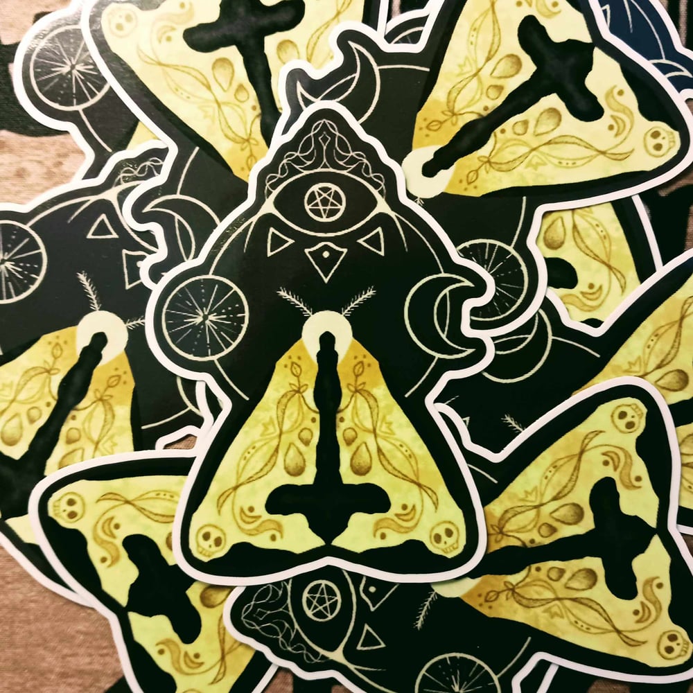 Image of Blessing Moth Vinyl Sticker 