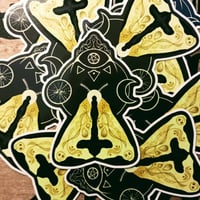 Image 2 of Blessing Moth Vinyl Sticker 