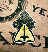 Image 1 of Blessing Moth Vinyl Sticker 