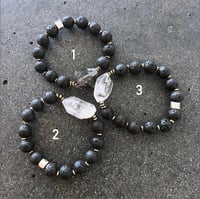 Image 5 of *new* BLACK  bracelets with Crystals