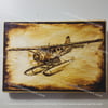 De Havilland Canada DHC-2 Beaver Floater Plane On White Oak