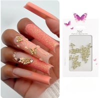 Image 1 of BUTTERFLY NAIL CHARMS