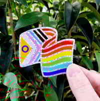 Image 3 of Glitter Progress Sticker