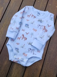 Image 1 of Farm Animals Bodysuit