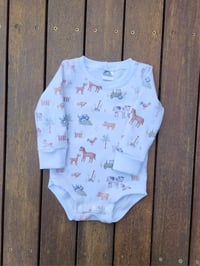 Image 2 of Farm Animals Bodysuit