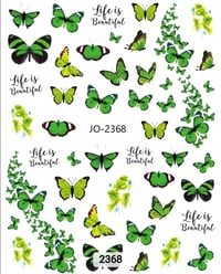 Image 4 of BUTTERFLY STICKERS