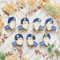 Image 1 of BTS Military Series - Set "Enamel pin -instock