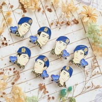 Image 2 of BTS Military Series - Set "Enamel pin -instock