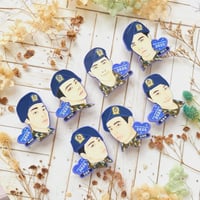 Image 4 of BTS Military Series - Set "Enamel pin -instock