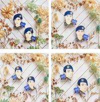 Image 2 of BTS Military Series - individual "Enamel pin -instock