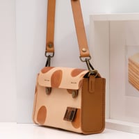 Image 2 of Dots ochre Small Crossbody Sling