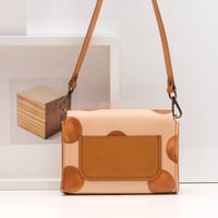 Image 3 of Dots ochre Small Crossbody Sling