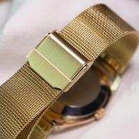 Image 3 of Vintage ORIS Cal 654KIF Stunning 10 Micron Gold Case