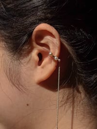 Image 3 of Ag Ear Cuff - Simple Ring