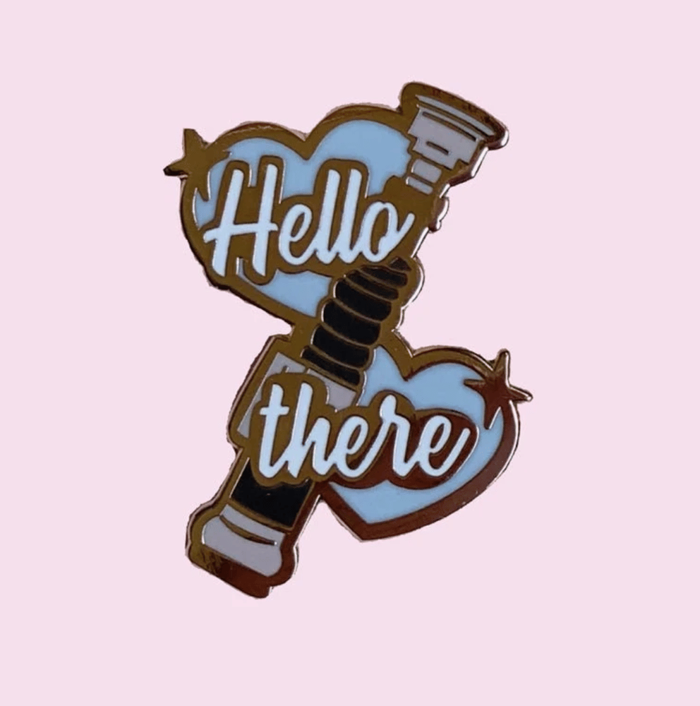Image of Hello there Pin