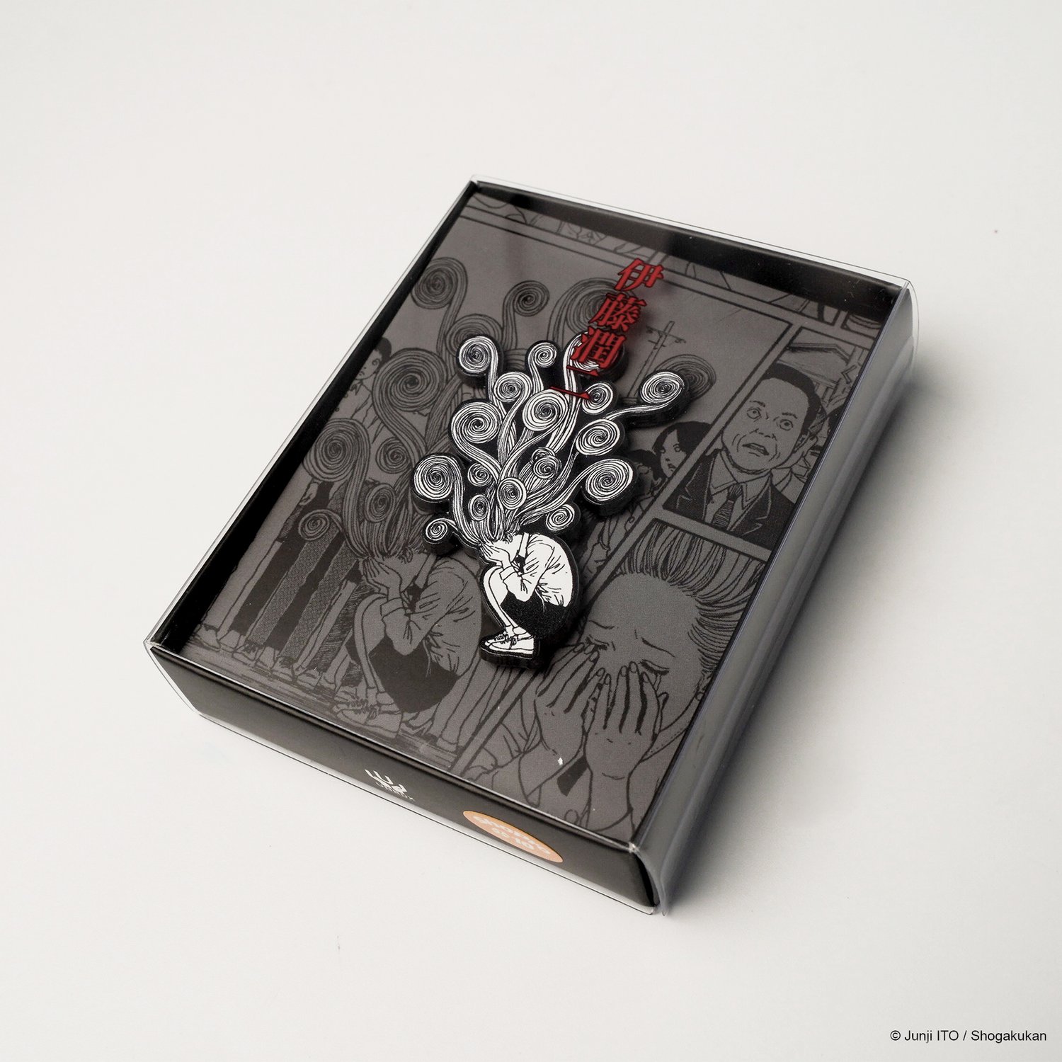 Image of JUNJI ITO UZUMAKI COLLECTORS ENAMEL PIN SET 