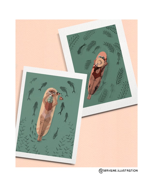 " Sur la planche " (deux au choix)