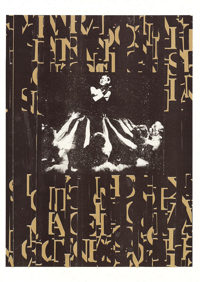RAPTURE - A3 Limited Run Risograph Print Image 4