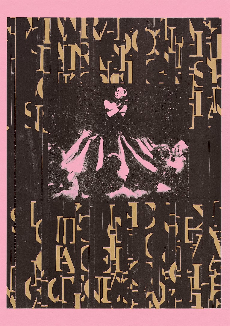 RAPTURE - A3 Limited Run Risograph Print Image 5