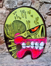 Toxic slime skull, Artist pallete 