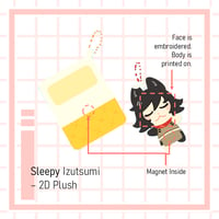 Image 2 of [Pre-order] Sleepy Izutsumi 2D Plush - Dungeon Meshi