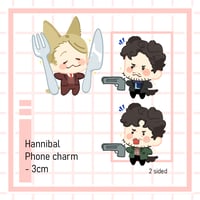 Image 1 of [Pre-order] Hannibal Phone charms 3cm