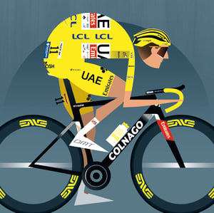 Tadej Pogačar - Tour de France 24