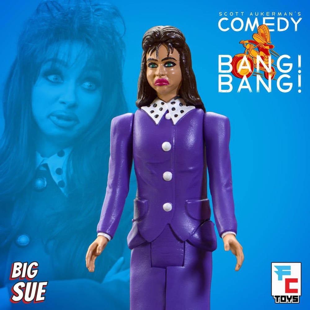 **IN STOCK 9/12: ** Comedy Bang! Bang! Series 1 Big Sue (Lauren Lapkus) Action Figure by FC Toys! 