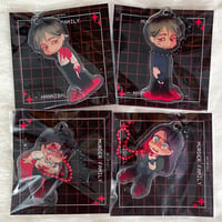 Image 1 of [Pre-order] Murder Family Keyrings 6cm -Hannibal