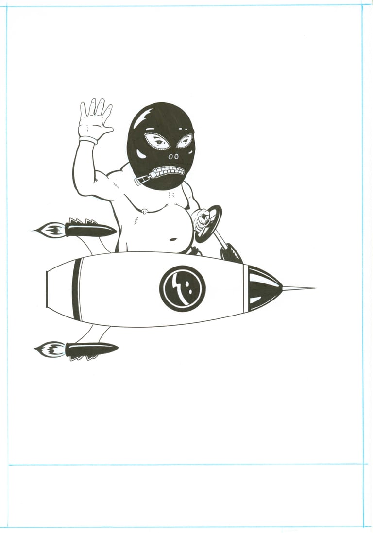 Space Boomer Back Cover