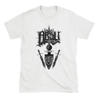 Image 1 of ABSU - HALLSTATT (BLACK PRINT) WHITE 