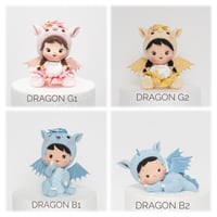 Image 2 of Baby Wearing Bodysuit Cake Topper