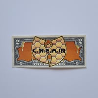 Image 2 of Wu Tang Logo Dollar Bill