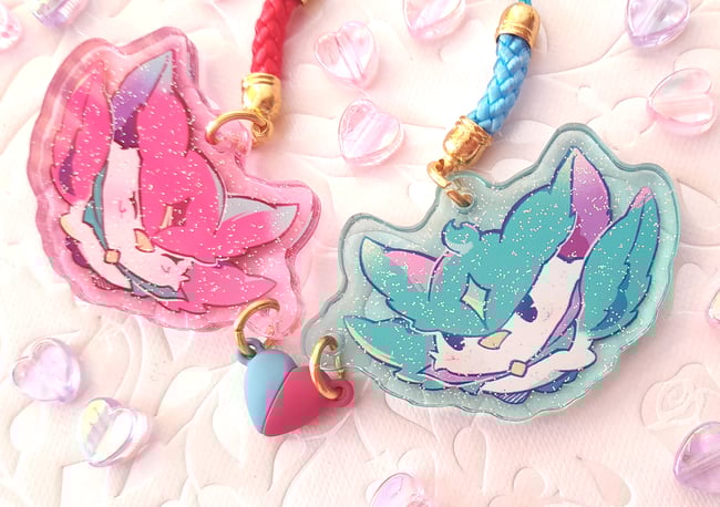 ✦Xayah and Rakan magnetic charms✦