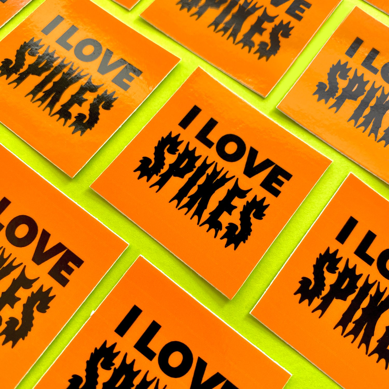 Spikes Sticker