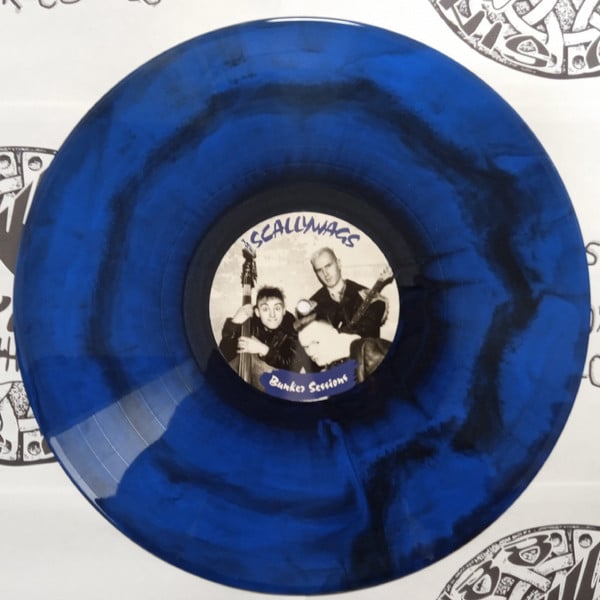 THE SCALLYWAGS - BUNKER SESSIONS (LP) BLUE/BLACK