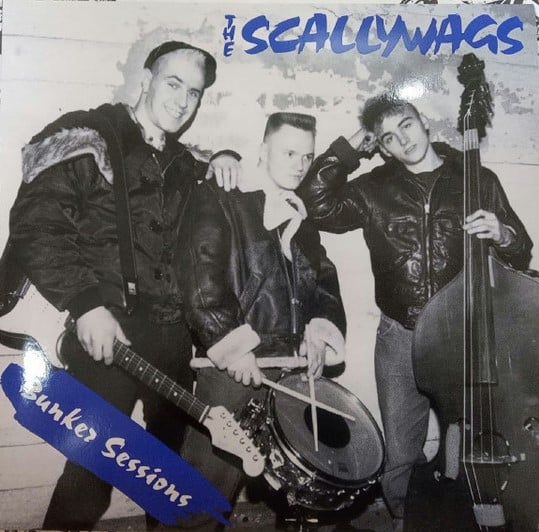 THE SCALLYWAGS - BUNKER SESSIONS (LP) BLUE/BLACK