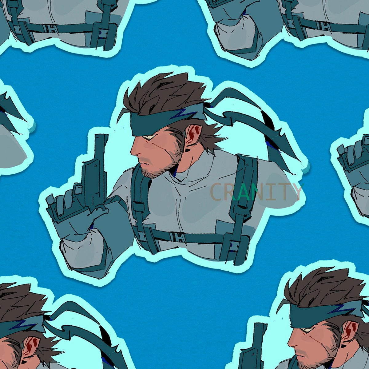 Snake Sticker Cranity