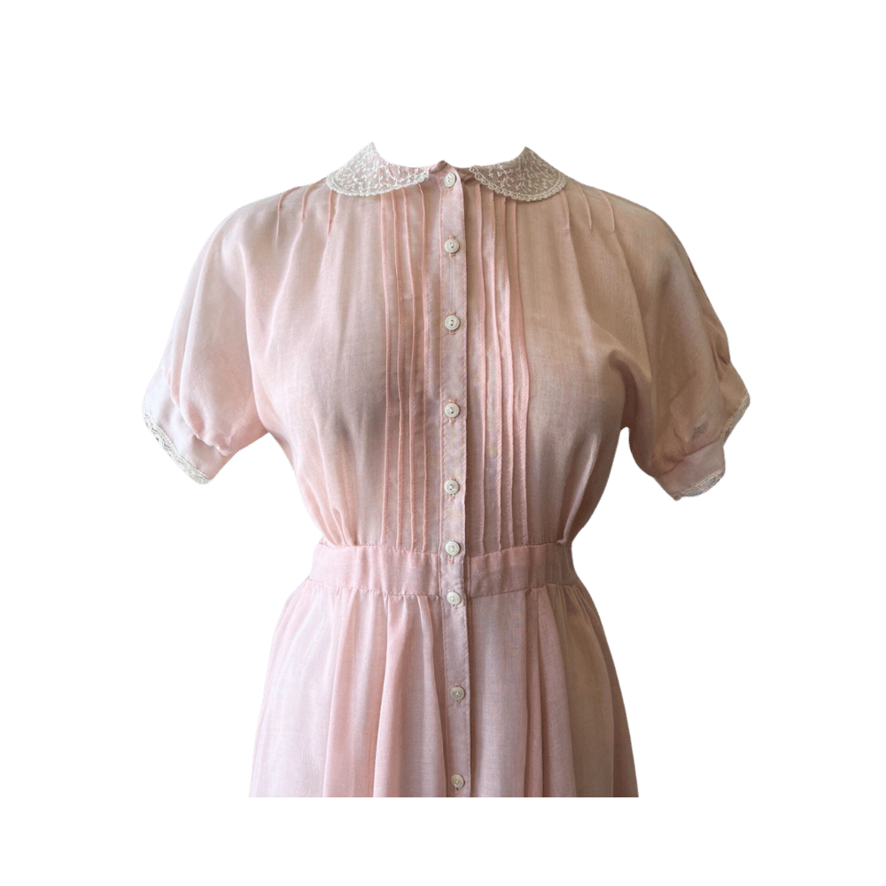 Image of 1970’s GUNNE SAX DRESS WITH PETER PAN COLLAR