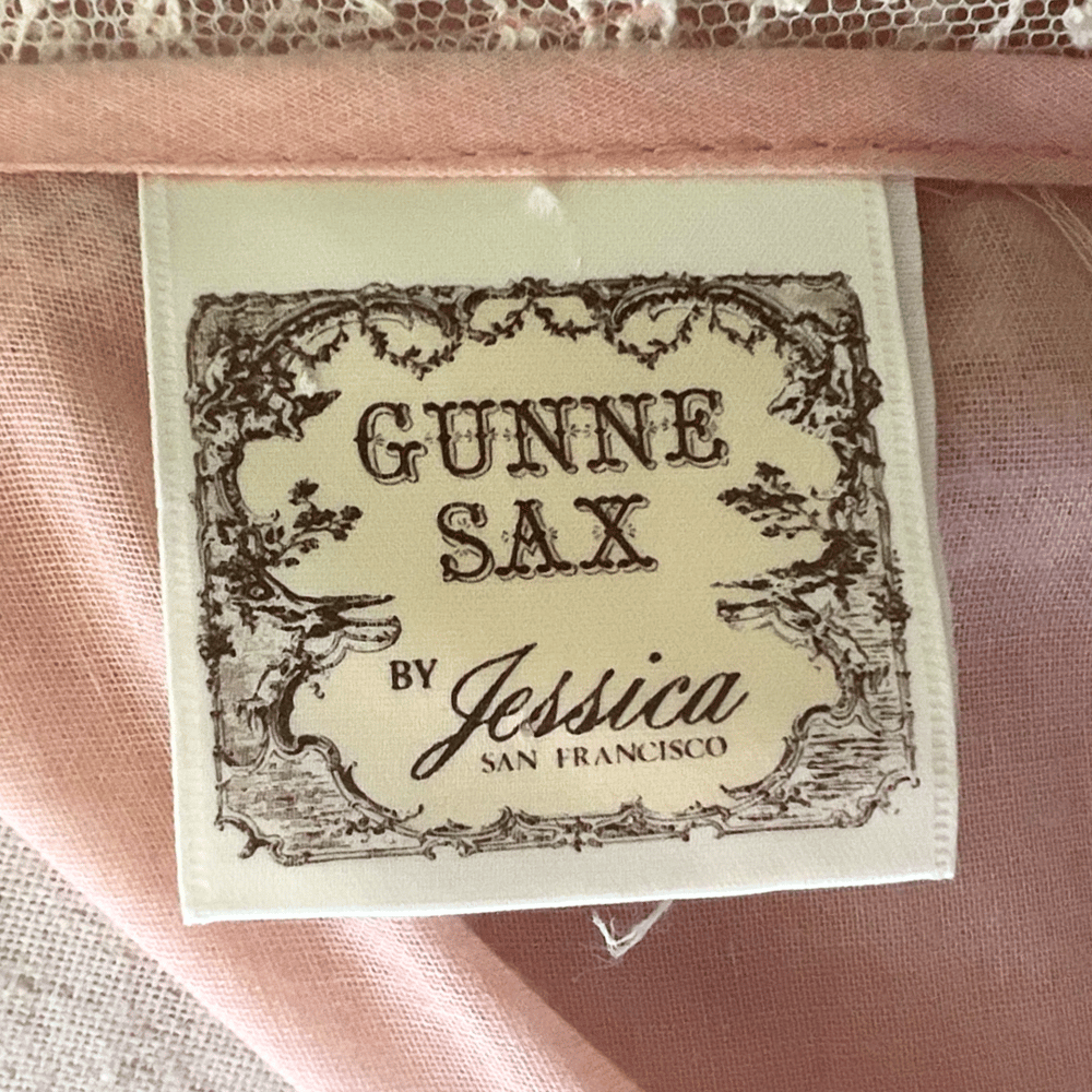 Image of 1970’s GUNNE SAX DRESS WITH PETER PAN COLLAR