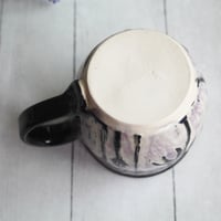 Image 10 of Sgraffito Wild Flower Mug, Hand Carved Botanical Design Specialty Art Mug, Made in USA