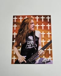 Image 1 of Cliff Burton Limited Art Print 8 x 10 By Charlie Benante Of Anthrax