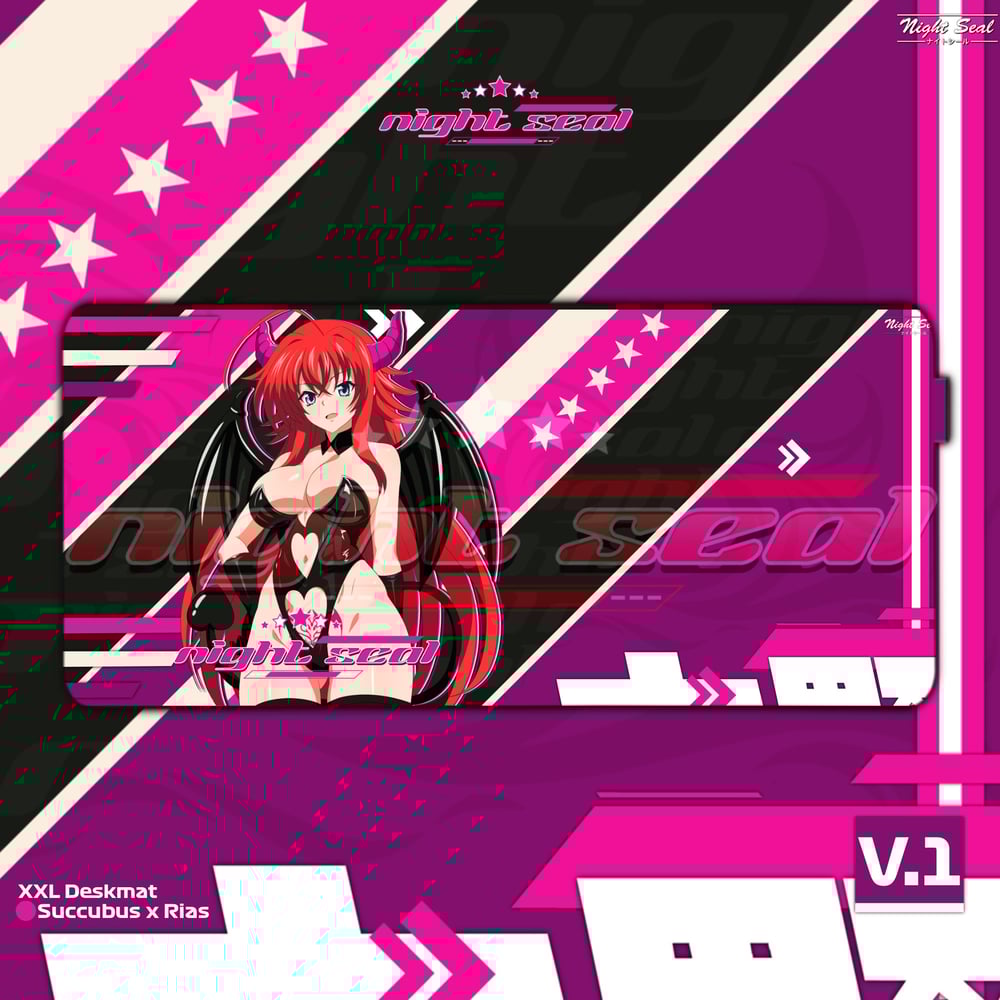 Image of Rias x Succubus / Desk Mat