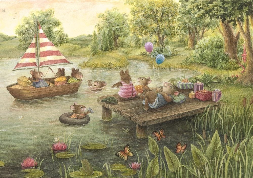 Image of Pond Party Card