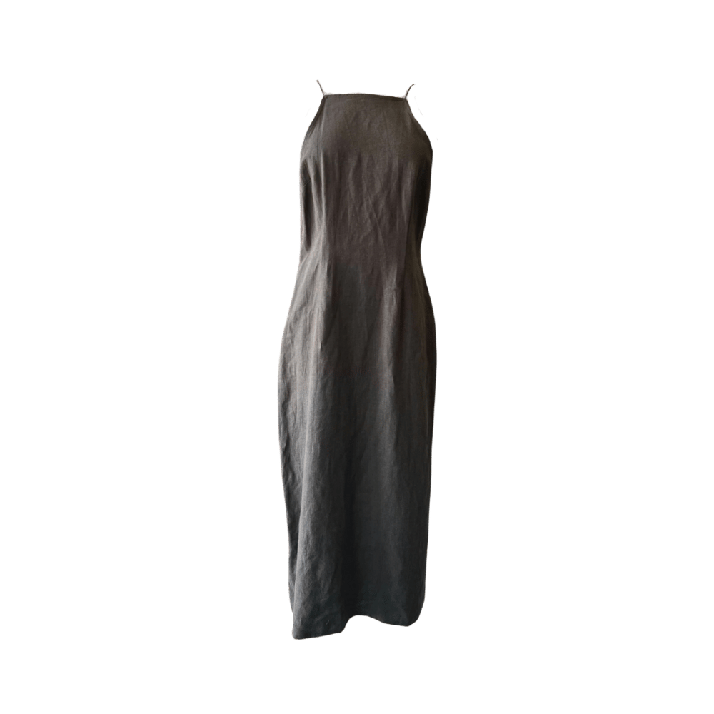 Image of PALOMA WOOL "MALEEK" SPIDERWEB LINEN DRESS